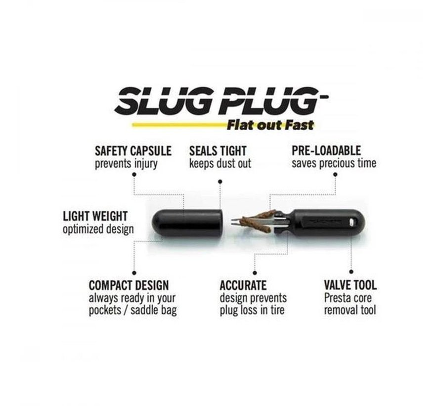 Slug Plug - Outil de réparation pour pneu vélo