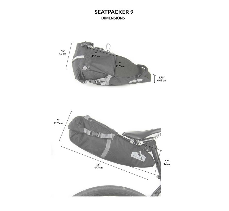 Seatpacker - Sac de selle vélo