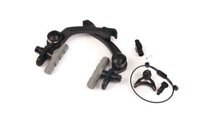 Jeu De Freins Arrière En Alliage AltaLine 570a Pour Vélo Cruiser, BMX, Piste - NOIR
