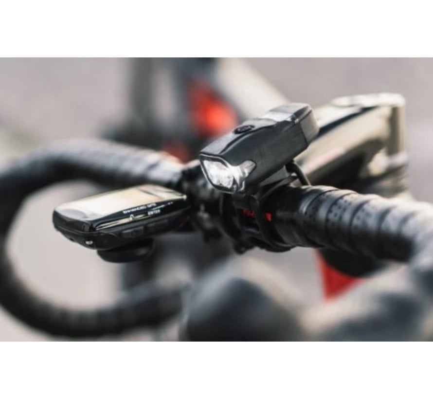 Éclairage Avant Vélo Lezyne KTV - 220 Lumens - Rechargeable USB - Léger Et Compact - Pour Ville/VTT