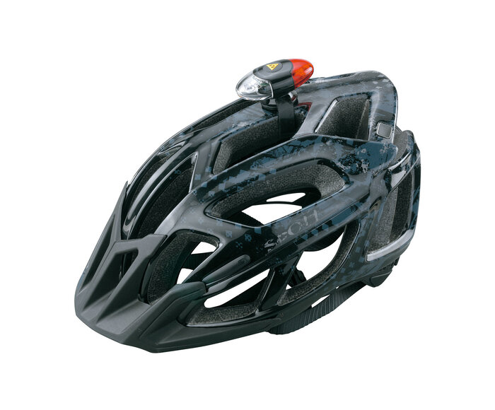 Lumière de casque vélo Headlux (avant et arrière)
