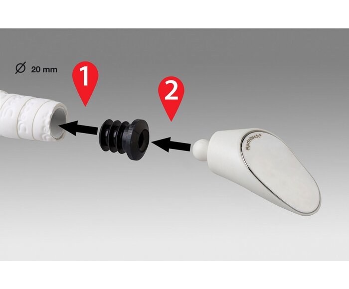 Miroir de guidon de vélo route (paire)