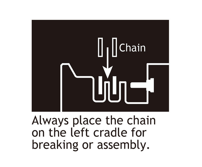 TB-CC60 - Dérive-chaîne vélo 10 et 11 vitesses