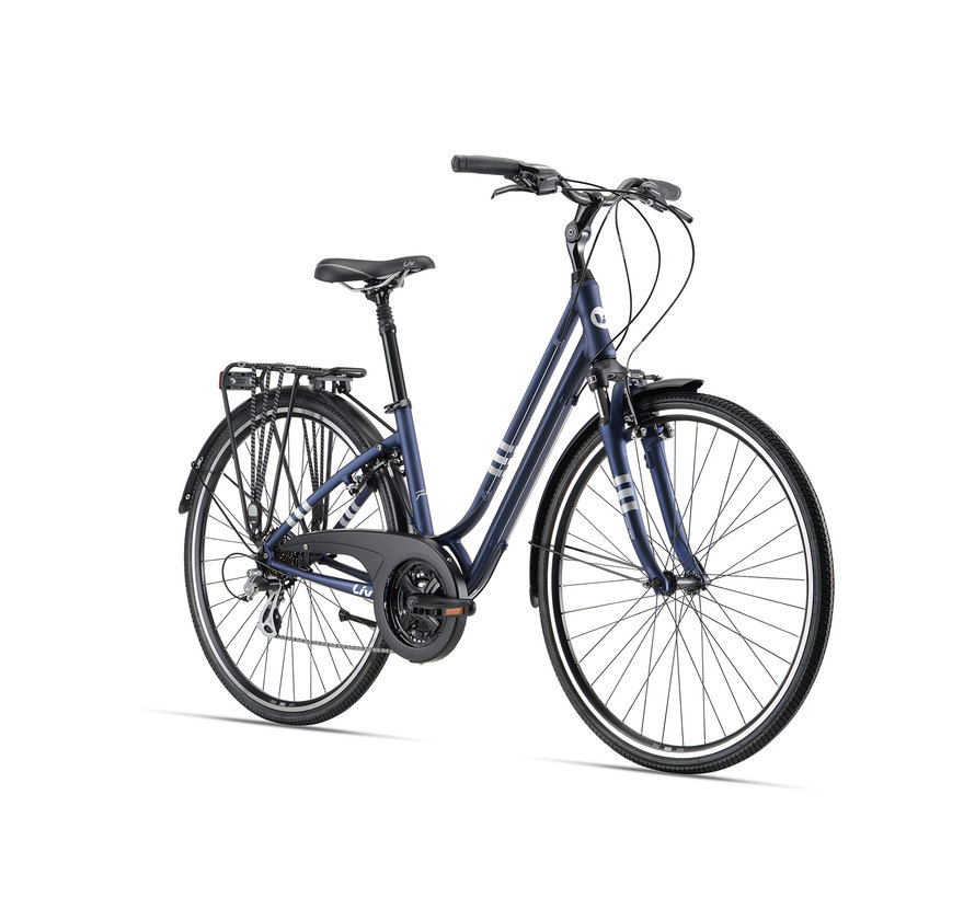 Flourish FS 2 2022 - Vélo hybride confort à simple suspension Femme