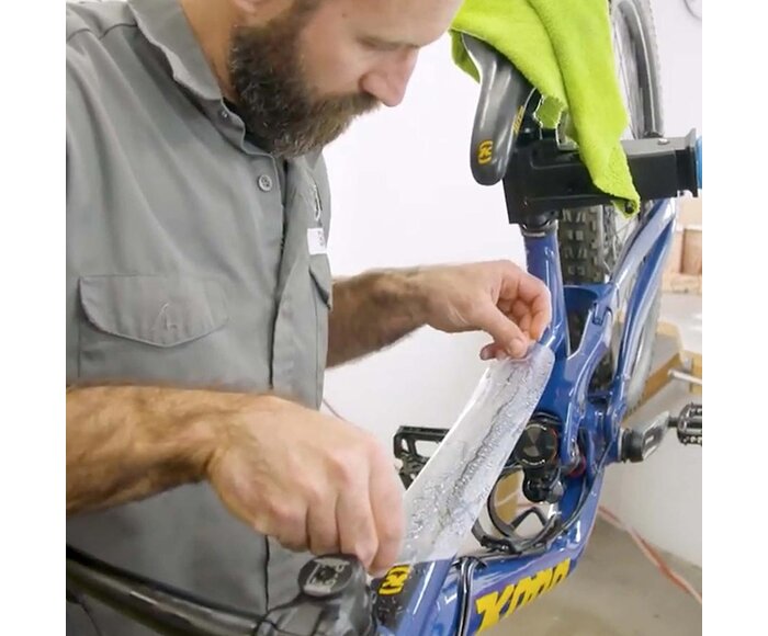 Pellicule Distorsion pour cadre et fourche