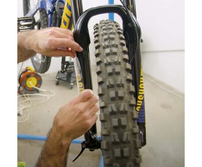 Pellicule Distorsion pour cadre et fourche