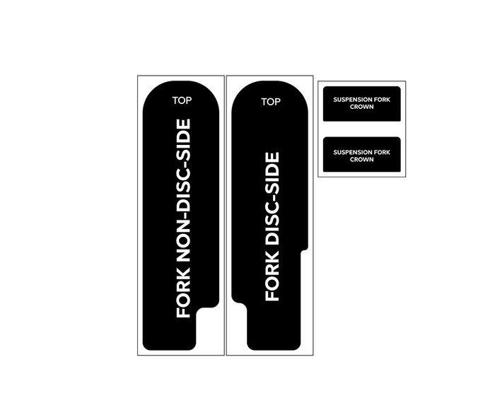 Pellicule de Protection pour Fourche MTB