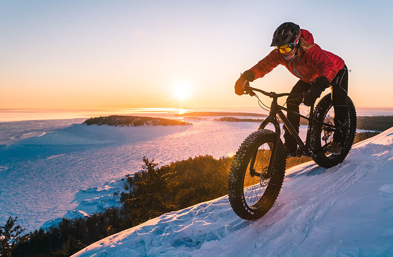 Découvrez le Fat Bike: Le vélo conçu pour rouler en hiver!