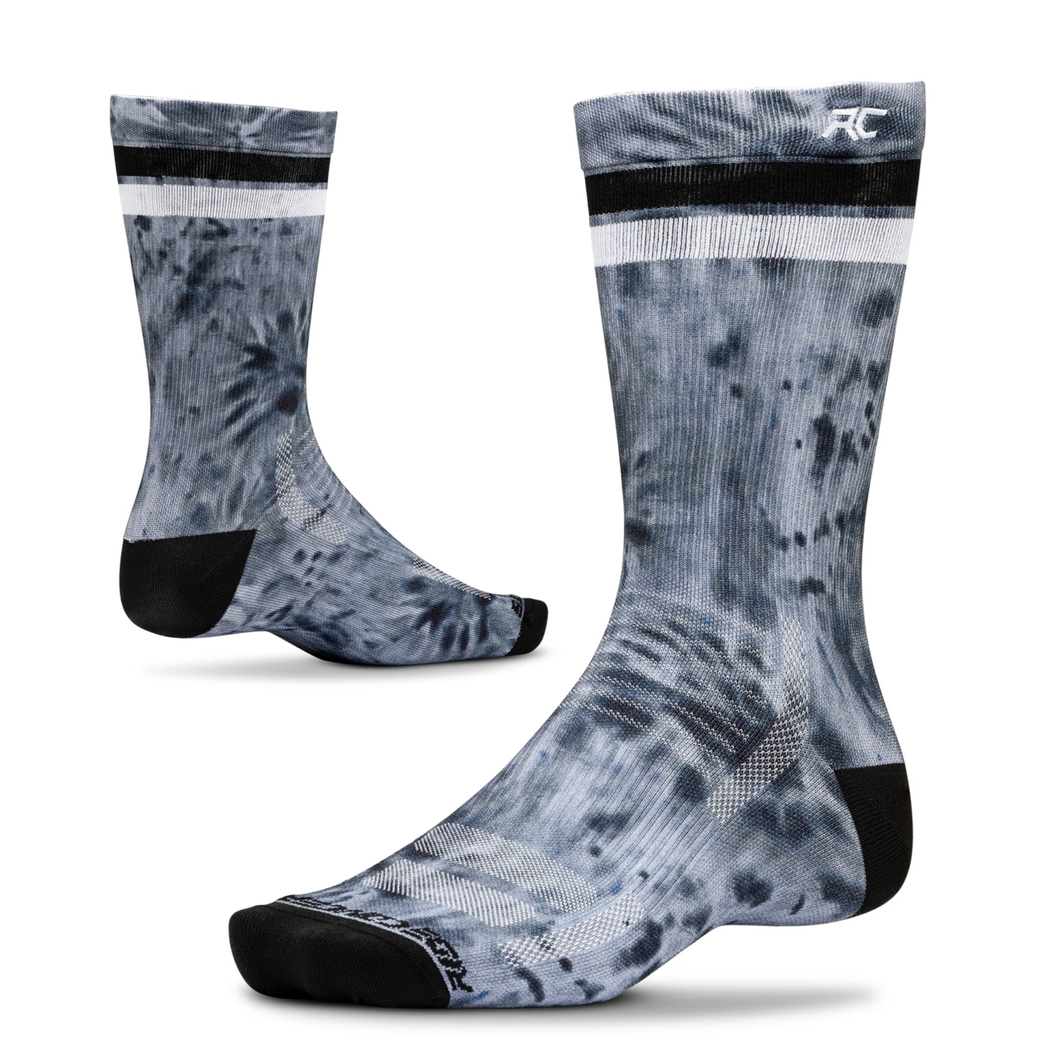 Chaussettes Baseball Twin City 2 En 1 – Étriers Taille 12-13,5 – Bleu Aqua Et Blanc – NEUVES
