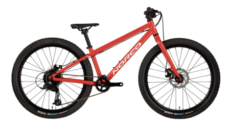 Poignées vélo enfant rouges 100 mm V2 - Pièce équipement vélo