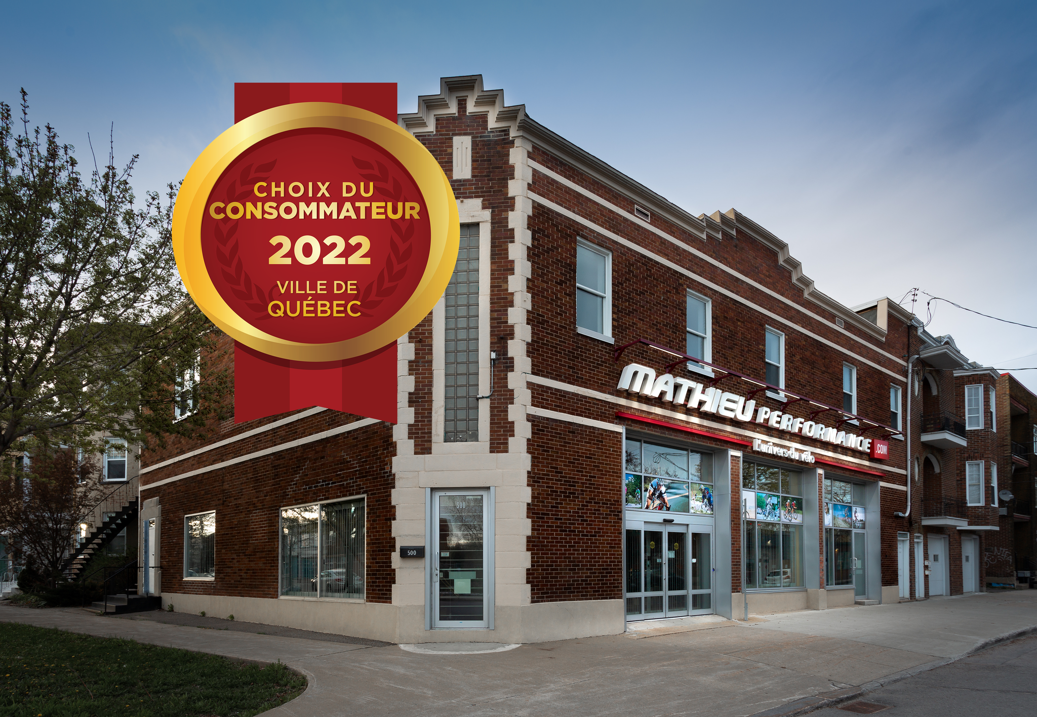 Choix du Consommateur 2022 – Ville de Québec - Catégorie Magasin de bicyclettes 