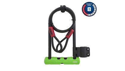 Ultra 410 - Cadenas en U avec cable pour vélo