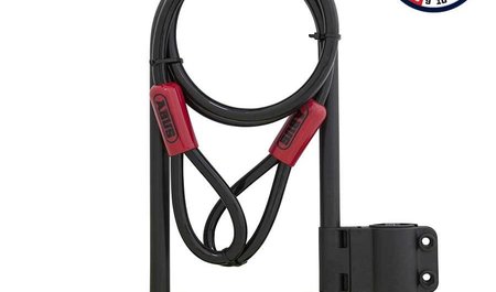 Maxxus cadenas vélo câble antivol plug-in 150cm pour antivol de cadre Forza  16cm