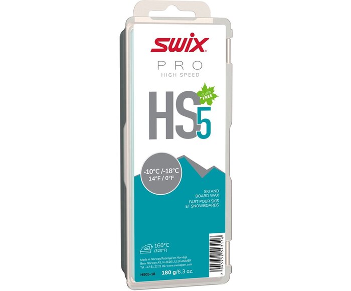 Cire de glisse HS5 Turquoise