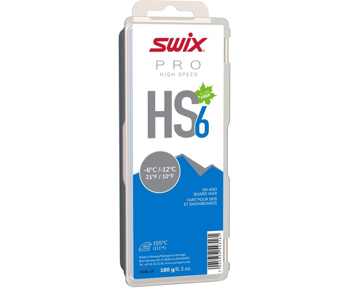 Cire de glisse HS6 Bleu