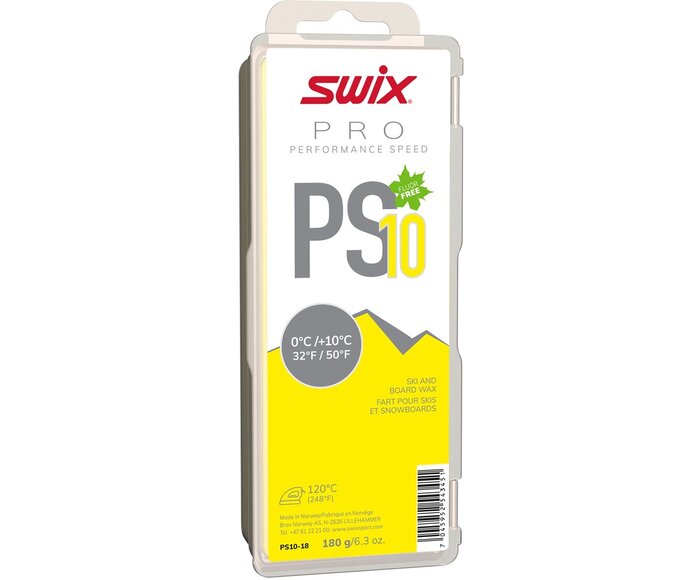 Cire de glisse PS10 Jaune
