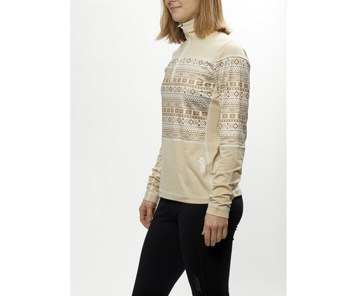 Tista  LS - Chandail de ski de fond Femme (Couche de base)