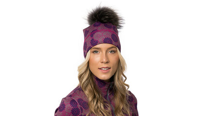 Tuque Chamonix à Pompon