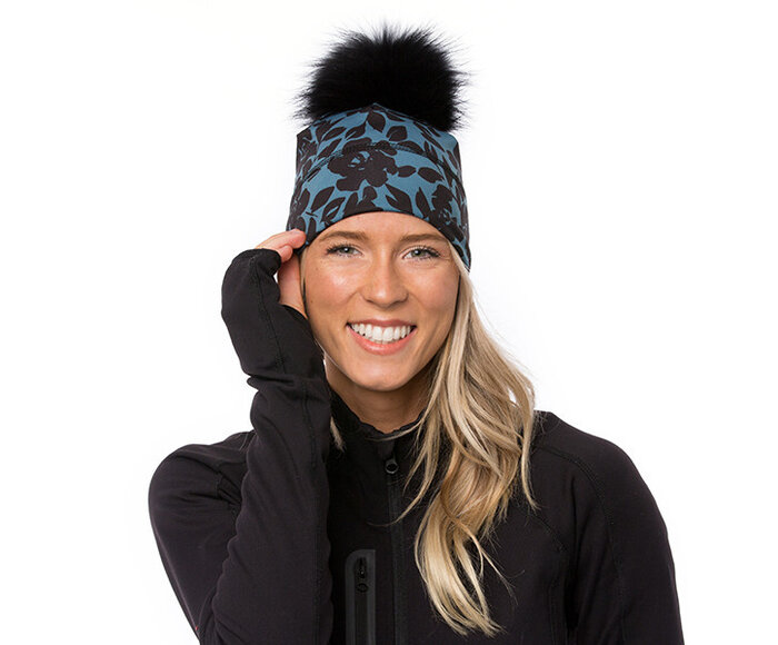 Tuque Chamonix à Pompon