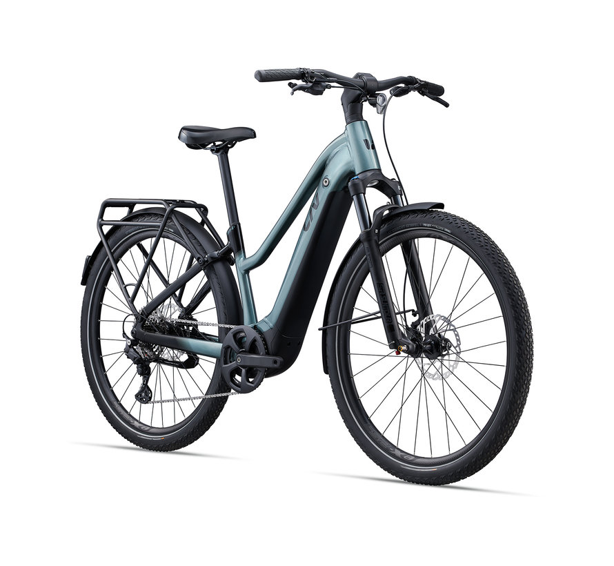 Amiti E+ Pro 2024 - Vélo hybride électrique simple suspension Femme