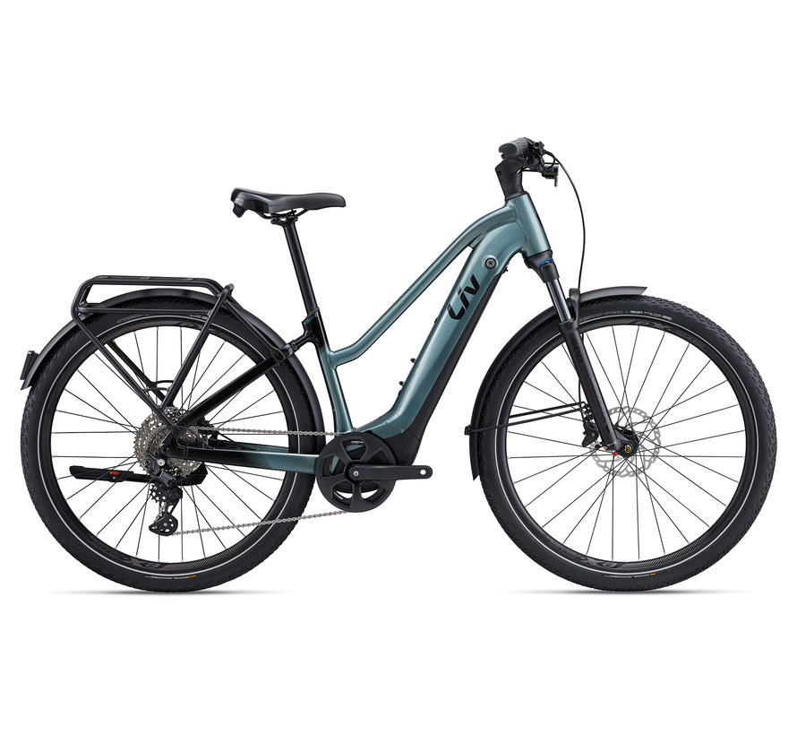 Amiti E+ Pro 2024 - Vélo hybride électrique simple suspension Femme