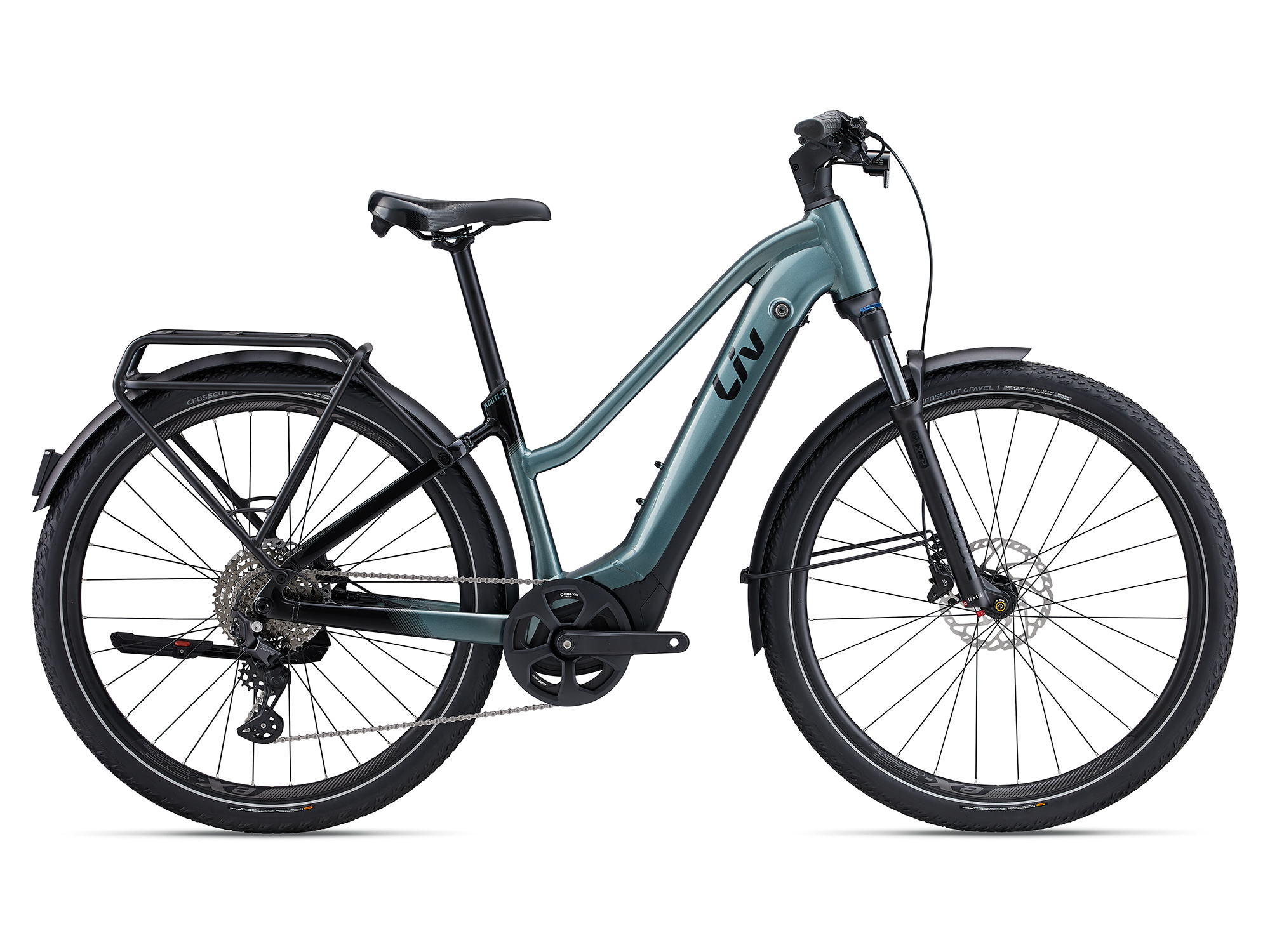 LIV Amiti E+ Pro 2025 Vélo hybride électrique suspension avant