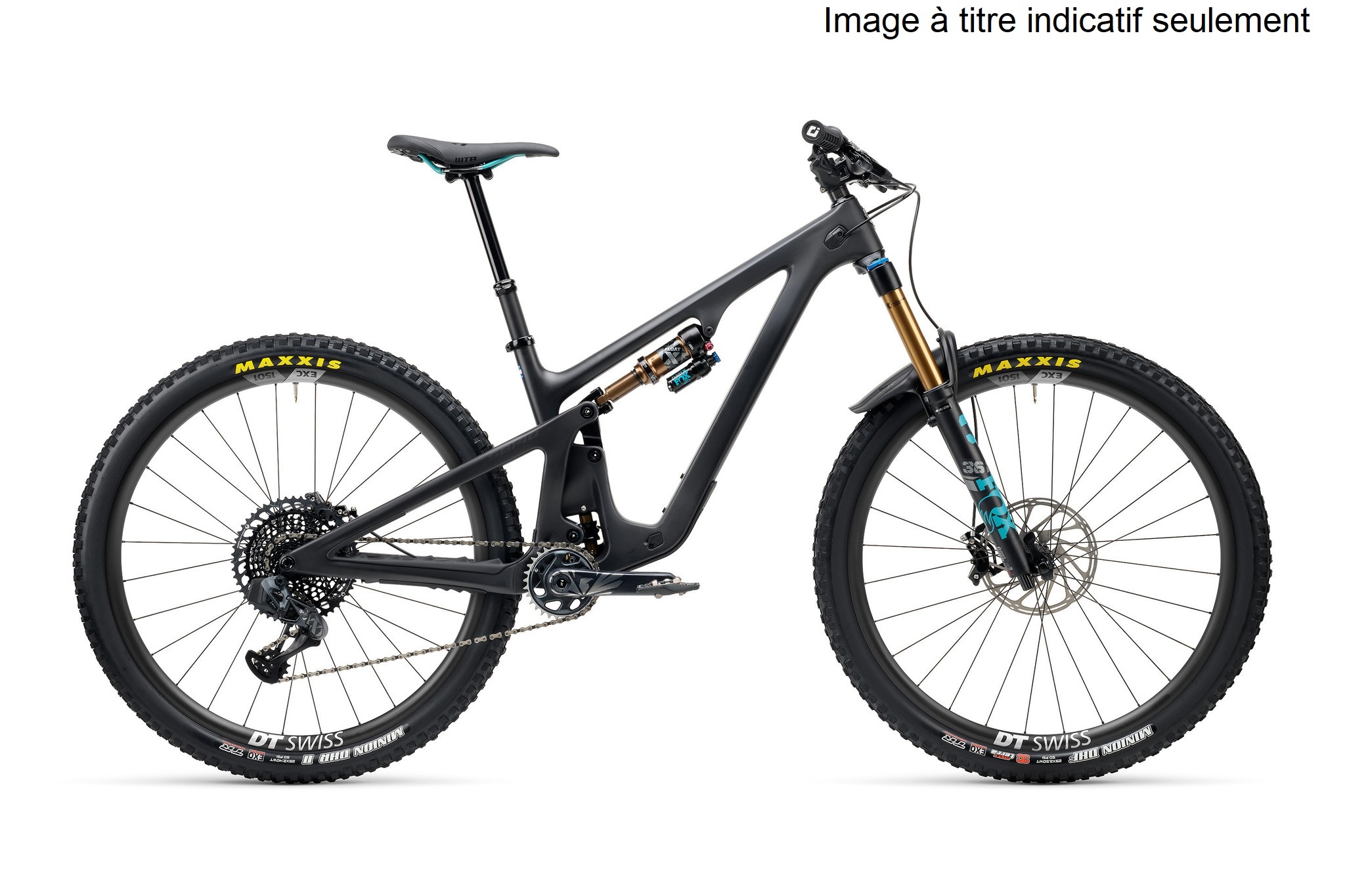 YETI CYCLES SB140 29 LR T3 X0 AXS Roue Carbon 2024 Velo All mountain Mathieu Performance
