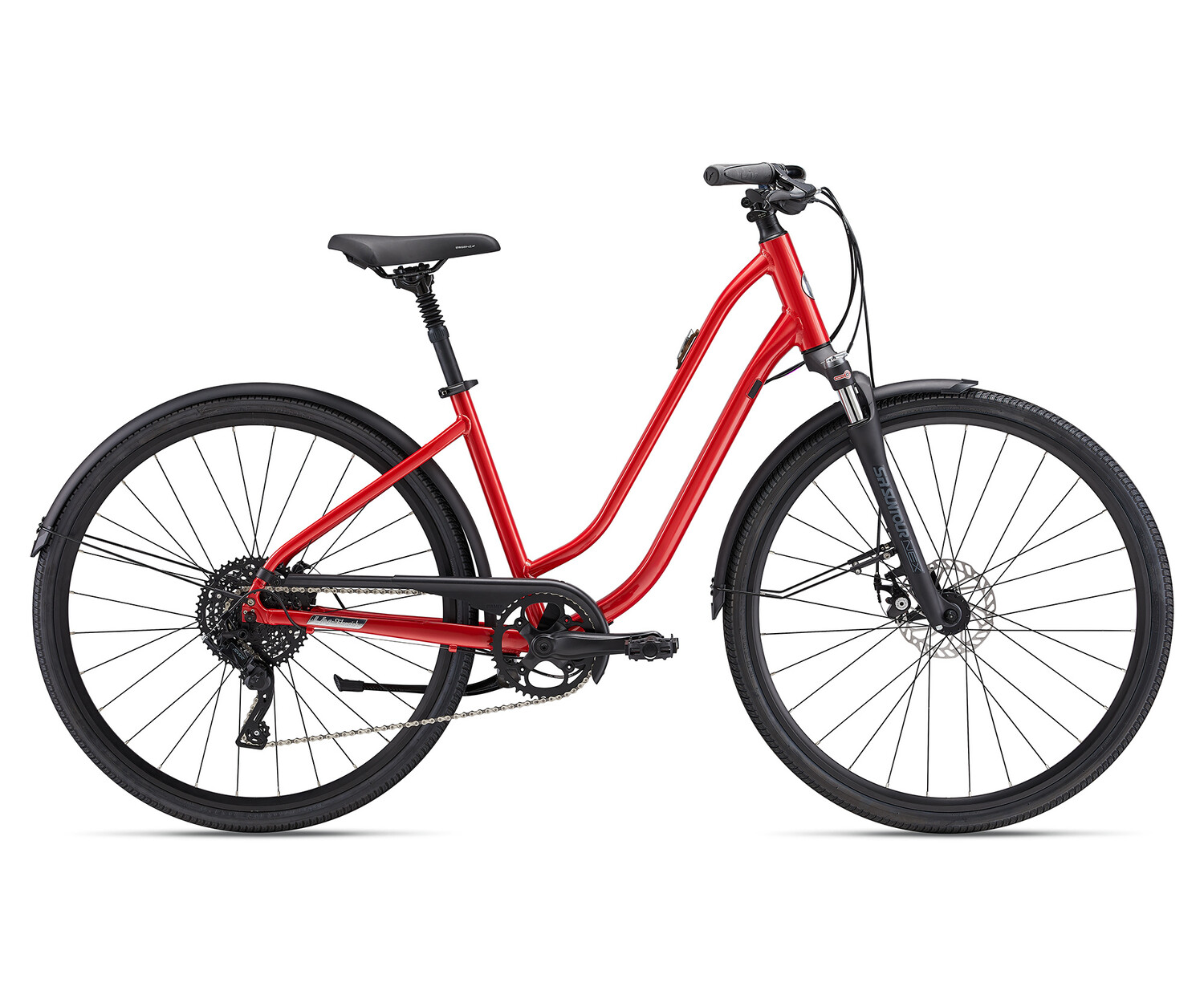 LIV Flourish FS Disc 2024 Vélo hybride à suspension avant Femme
