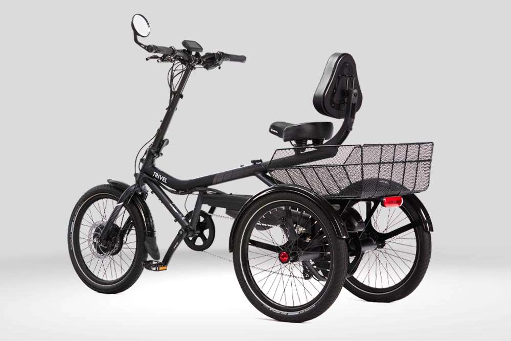 TRIVEL E Azteka 2024 Velo 3 roues Tricycle electrique Mathieu Performance