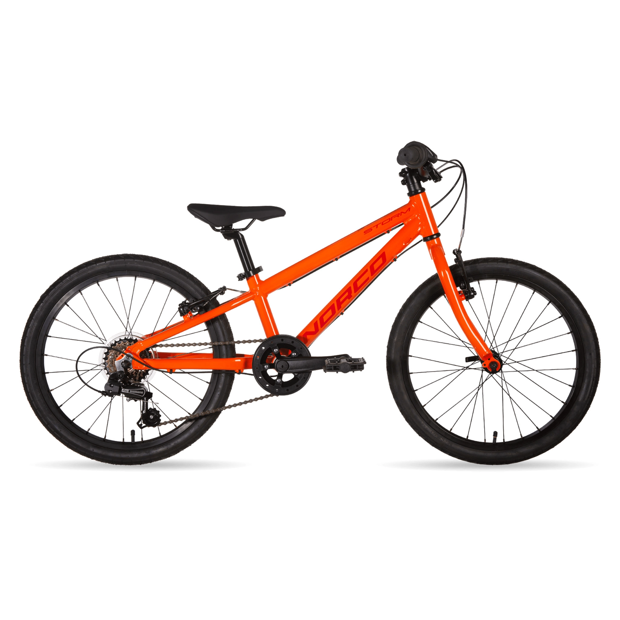 NORCO Storm 2.3 2024 Velo montagne pour enfant 6 a 9 ans roue 20 po Mathieu Performance