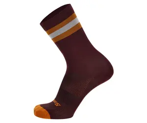 Chaussettes SockGuy Guy Cyclisme – Bas Mi-mollet S/M – Gris/bleu Clair – Neuves Sans étiquette