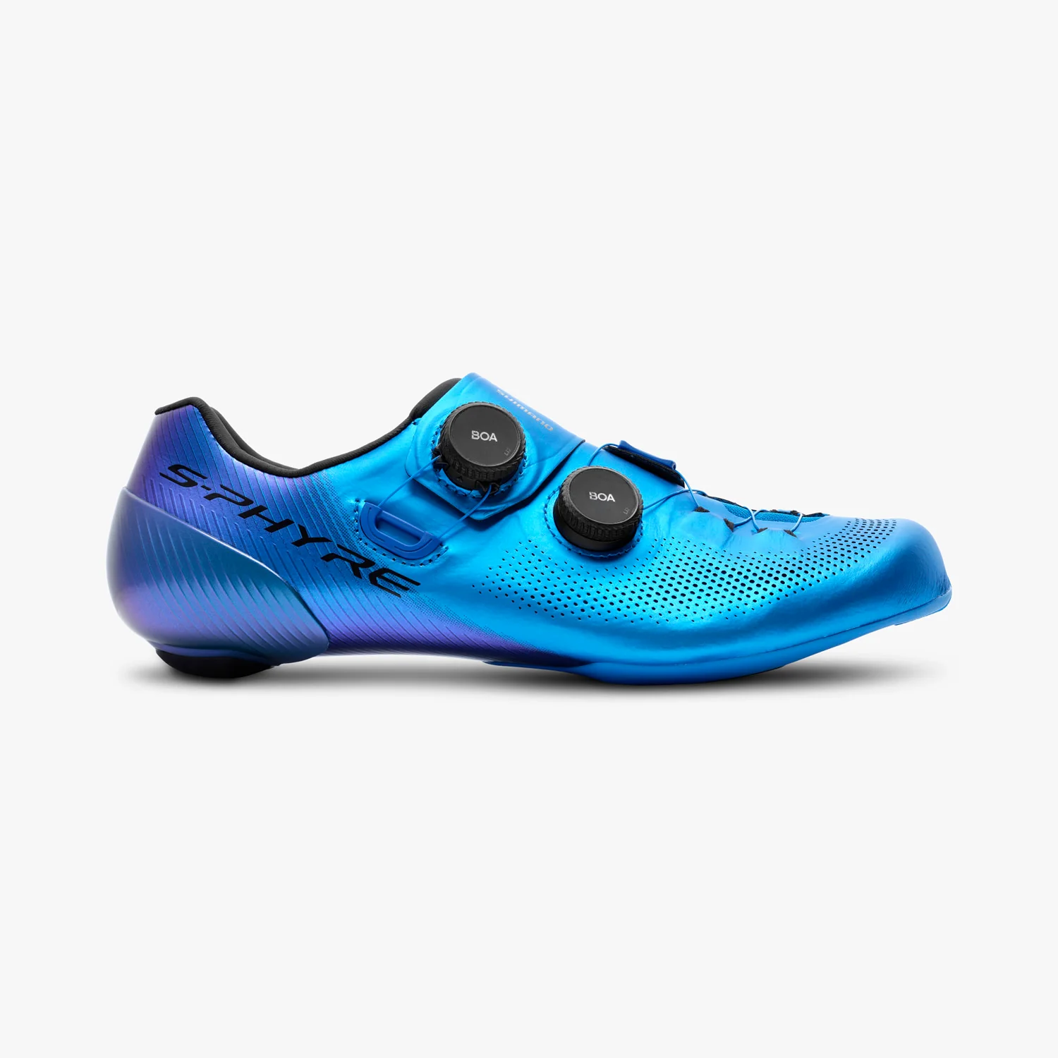 Chaussures De Route Cyclisme Shimano S-Phyre RC903 - Argent, Taille 41 (Occasion)