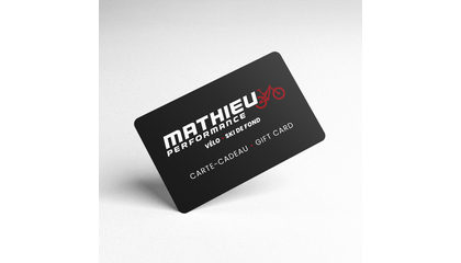 Carte-cadeau Mathieu Performance