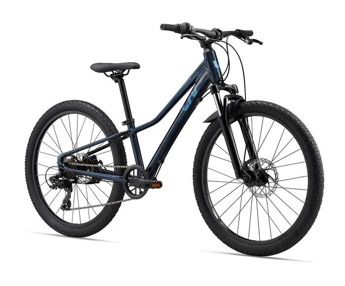 Tempt 24 Disc 2025 - Vélo cross-country à simple suspension pour Enfant (roues 24 pouces)
