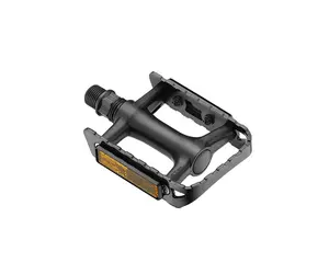 Pédales VTT ANSJS 3 Roulements Scellés – Alliage Alu + Acier Cr-Mo, 328 G, 12 Pics Antidérapants, Plateforme 121 X 110 Mm, Noir/violet/bleu, Pour Toutes Chaussures