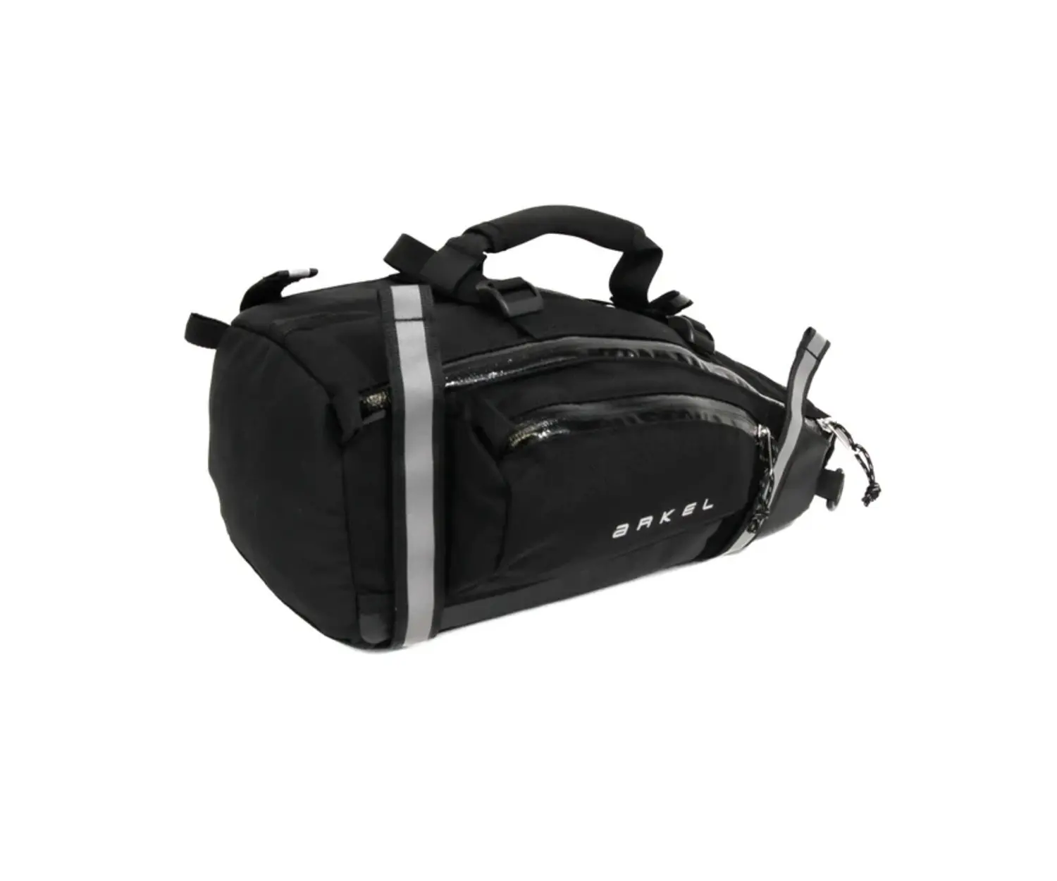 Sacoche De Selle De Vélo / Porte-Bagage - Polyester Imperméable - Grande Capacité - Avec Attaches Réglables (Noir)