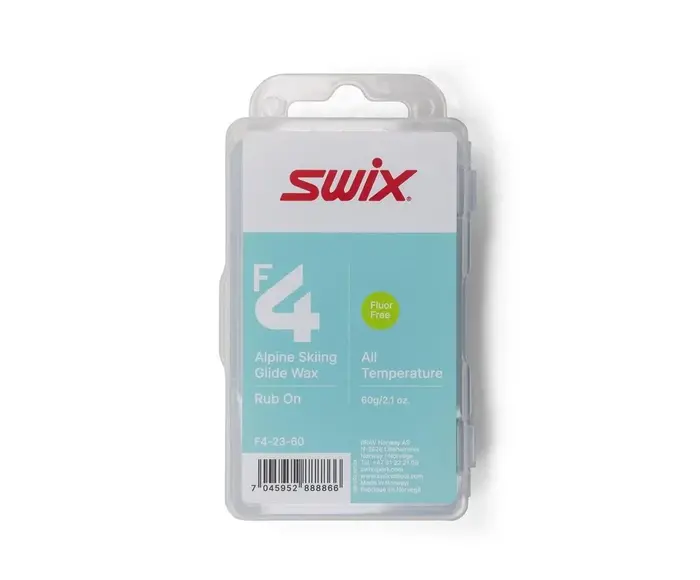 Cire de glisse universelle F4 à appliquer