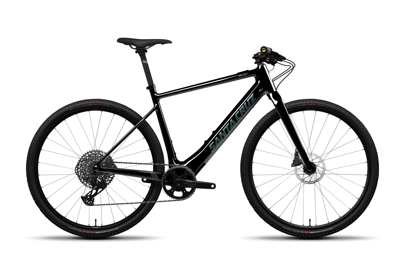 チロスケ SANTA CRUZ Skitch Apex Flat Bar 2026 - Vélo électrique de gravel