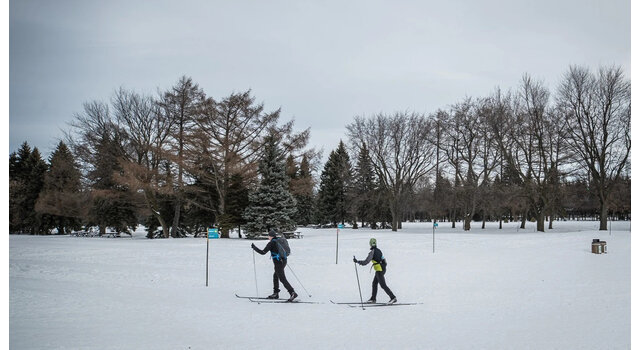 Top endroits pour le ski de fond à Montréal