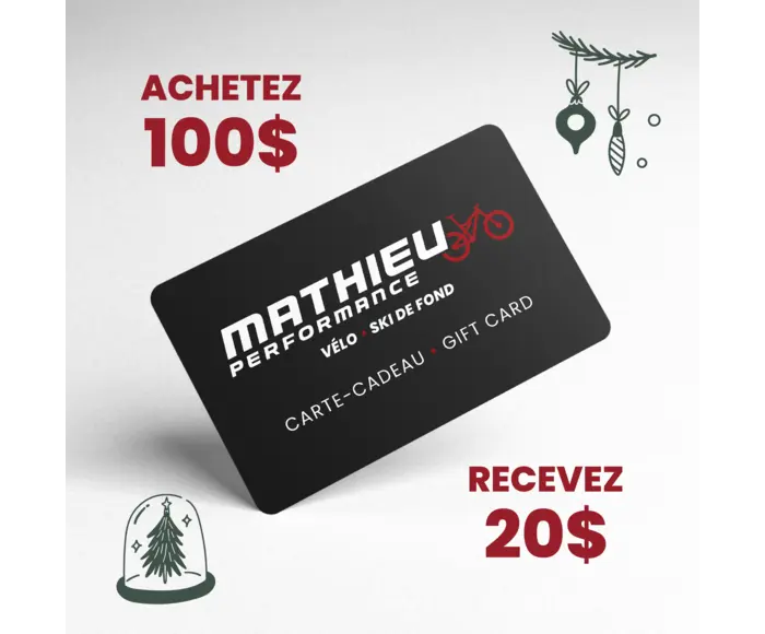 Carte-cadeau Mathieu Performance