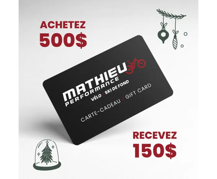 Carte-cadeau Mathieu Performance