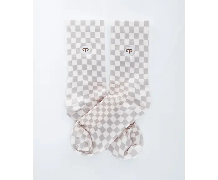 Signature Print - Chaussettes de vélo Femme