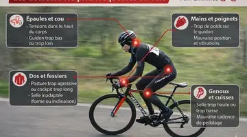 Comment éviter les douleurs au genou en vélo ?