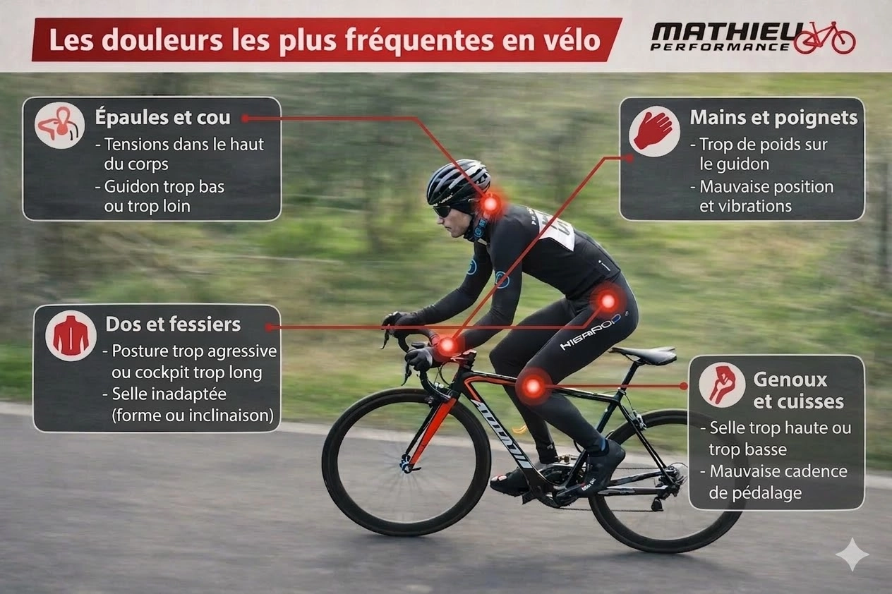 Comment éviter les douleurs au genou en vélo ?