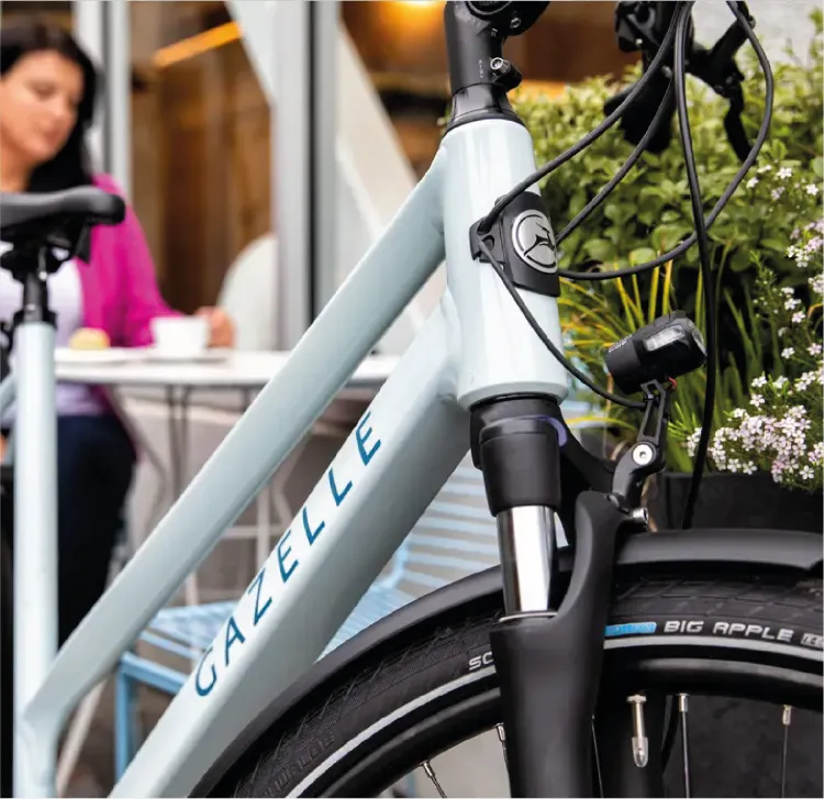Découvrez les vélos électriques Gazelle