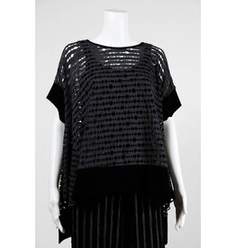 Alembika Perforated Short Sleeve Big Tee