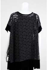 Alembika Perforated Short Sleeve Big Tee