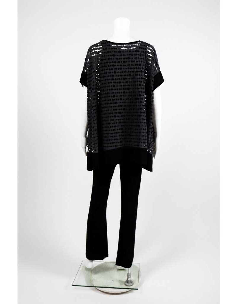 Alembika Perforated Short Sleeve Big Tee