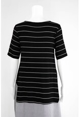 Alembika Sleeveless Mixed Stripe Dress