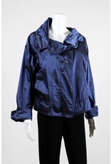 Alembika Button Front Cowl Neck Jacket